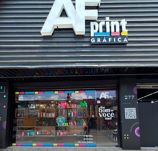 Fachada da AF Print na Imbiribeira